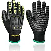 Intra-FIT Anti Vibration Work Gloves Certified, Impact Reduction Work Gloves