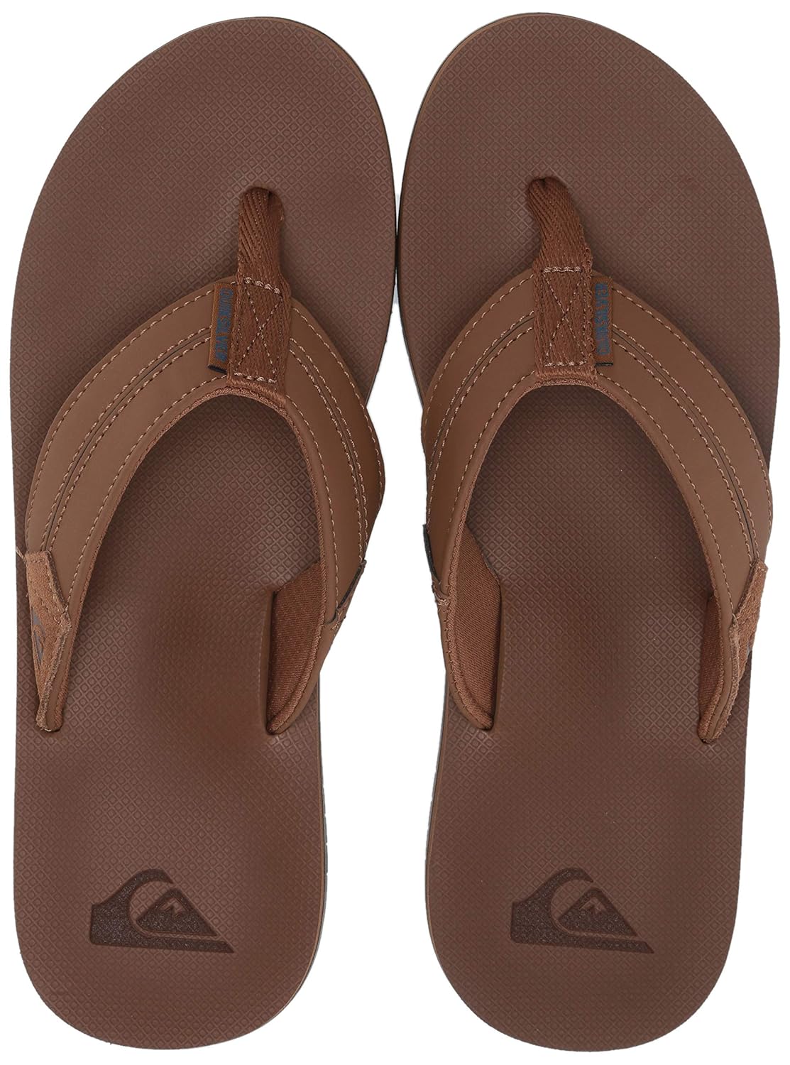 quiksilver leather flip flops