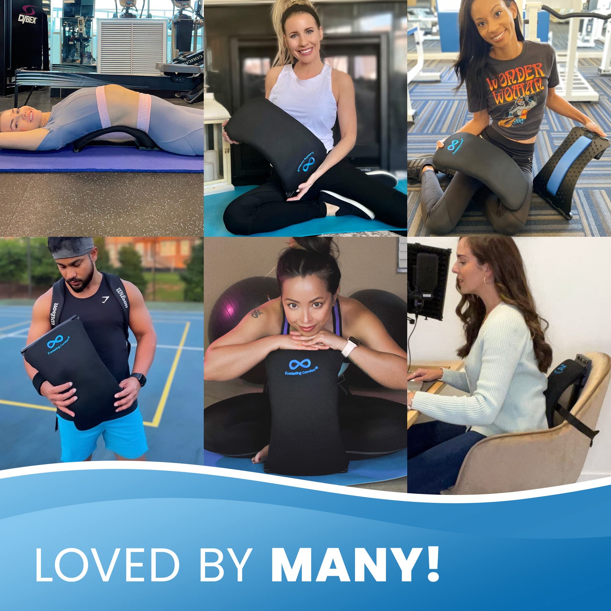 Mua Everlasting Comfort Back Stretcher for Lower Back Pain Relief ...
