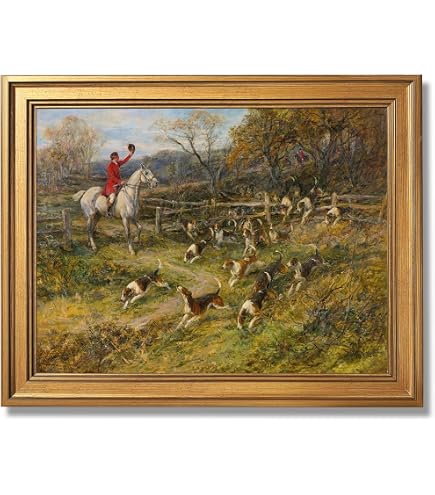 Amazon.com: Fox hunt Poster Print (18 x 24): Posters & Prints