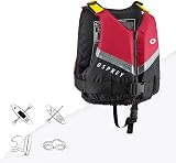Osprey Kids Buoyancy Aid 50N PFD Youth Vest Kayaking Paddling Red view 5