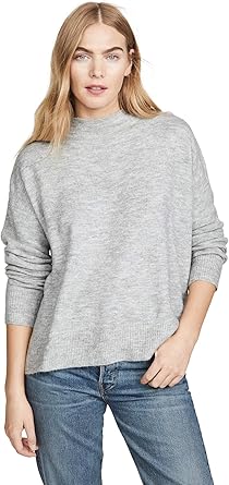 funnel neck sweater women's