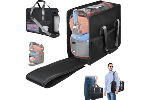 Ghaklna Carrying Bag for Ninja Slushie Machine Max FS605 Accessories, Carrying case for Slushie Machine FS605,Thickly Padded Travel Case with Side Opening for Easy Access