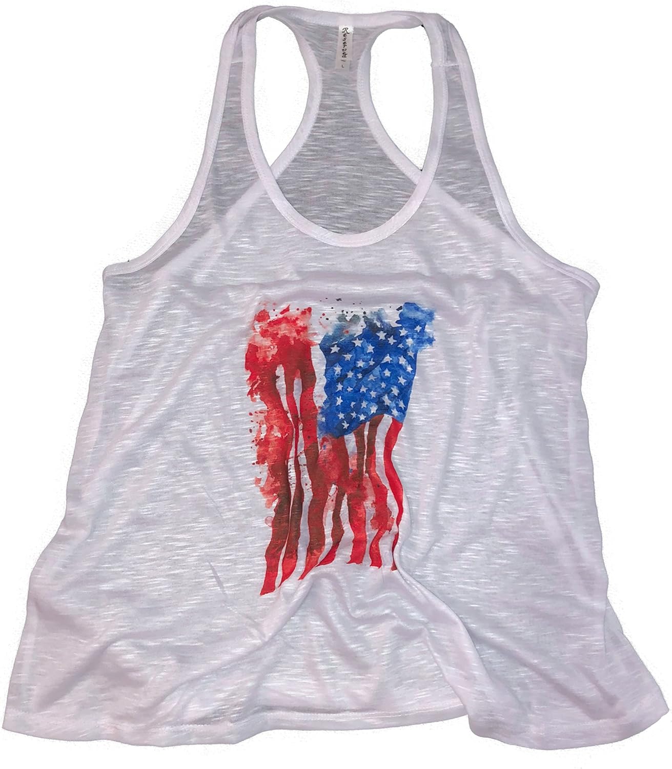 Devious Apparel 4th of July Patriotic USA Water Color