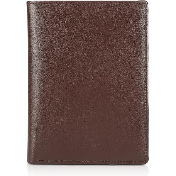Cartera Qingyu De Piel Auténtica Con Bloqueo Rfid Para Hombr