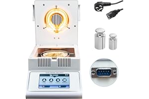 Hochoice high-Precision Halogen Moisture Analyzer Meter