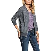 ARIAT Women's Revival Bomber Jacket Grey Size Large