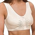 Dream Products Snap Front Bra (Nude Large 38-40) at Amazon Women’s Clothing store: Bras