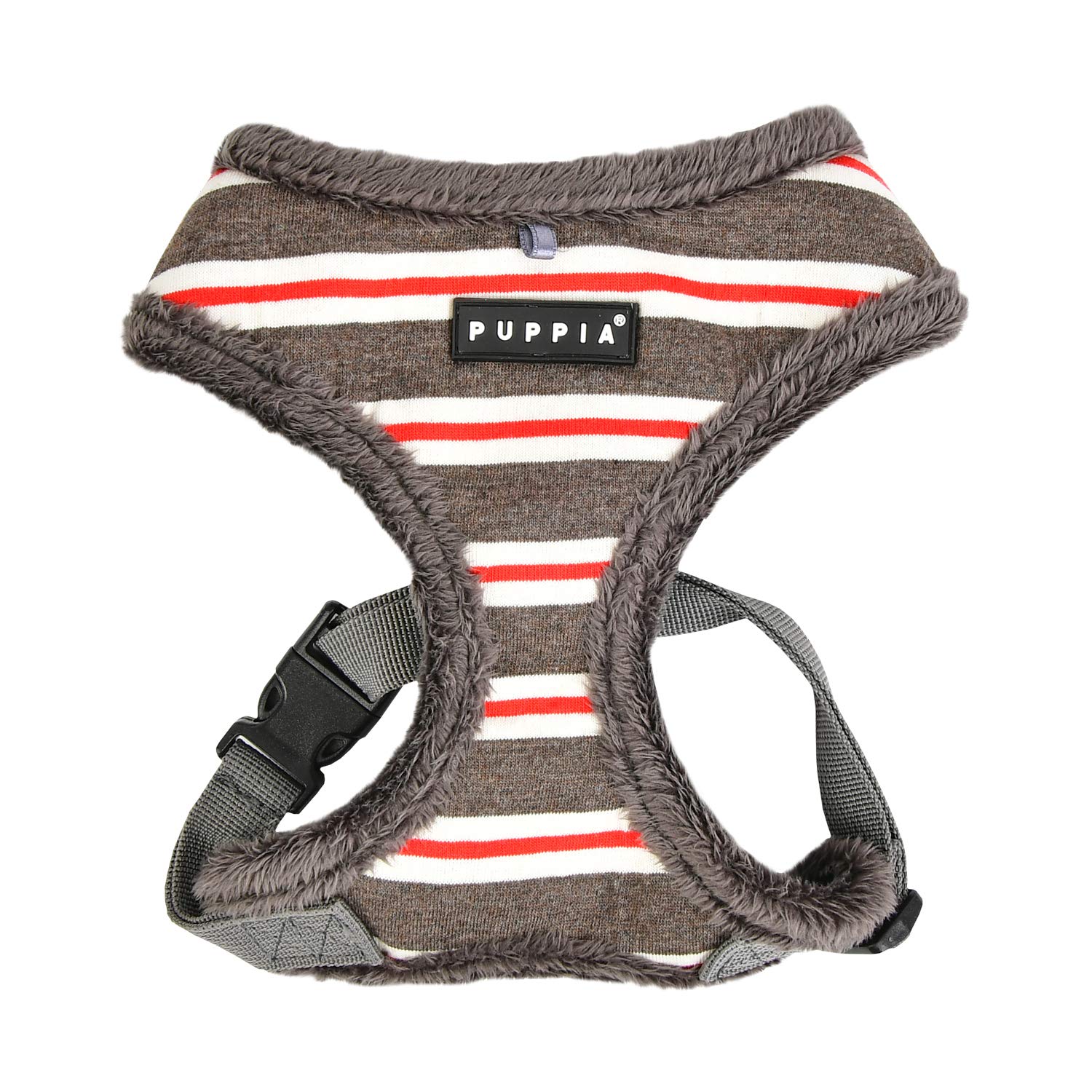 Puppia Rowdy Harness Grey M Harness for Dogs - 60 g