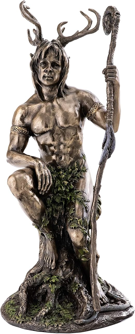 Amazon.com: Top Collection Herne The Spirit Hunter Statue -Celtic God