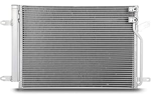 SCITOO A/C Condenser Compatible with 2011 2012 2013 2014 2015 2016 2017 2018 for for Jetta for AC3889