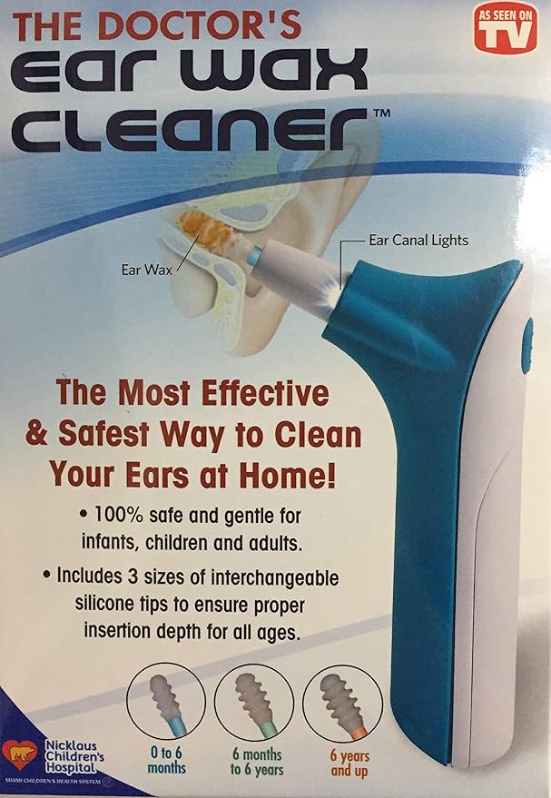 As Seen on TV The Doctors Ear Wax Cleaner (2 Pack) Health