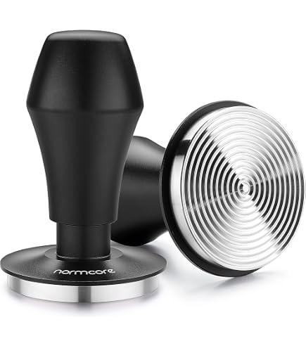 Amazon.com: Normcore 58mm Coffee Tamper - V4 Spring-loaded Tamper