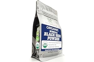 Spice Profile USDA Organic Black Seed Nigella Powder, Lab Tested, Resealable 4 oz Pouch, Nigella Sativa, Kalonji Powder, Polvo de Semilla Negra