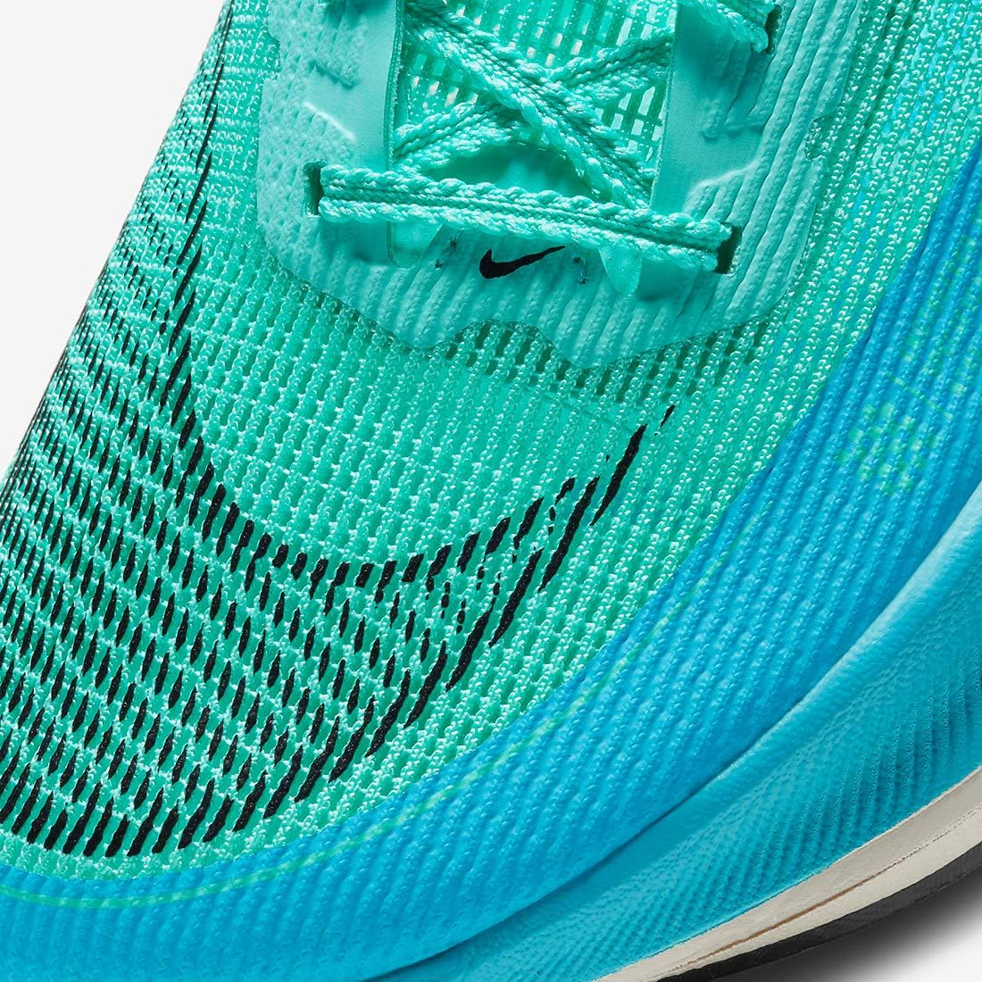 Amazon ナイキ ズームx ヴェイパーフライ ネクスト 2 W Zoomx Vaporfly Next 2 オーロラグリーン アイボリー ブラック Cu4123 300 日本国内正規品 24 5cm スニーカー