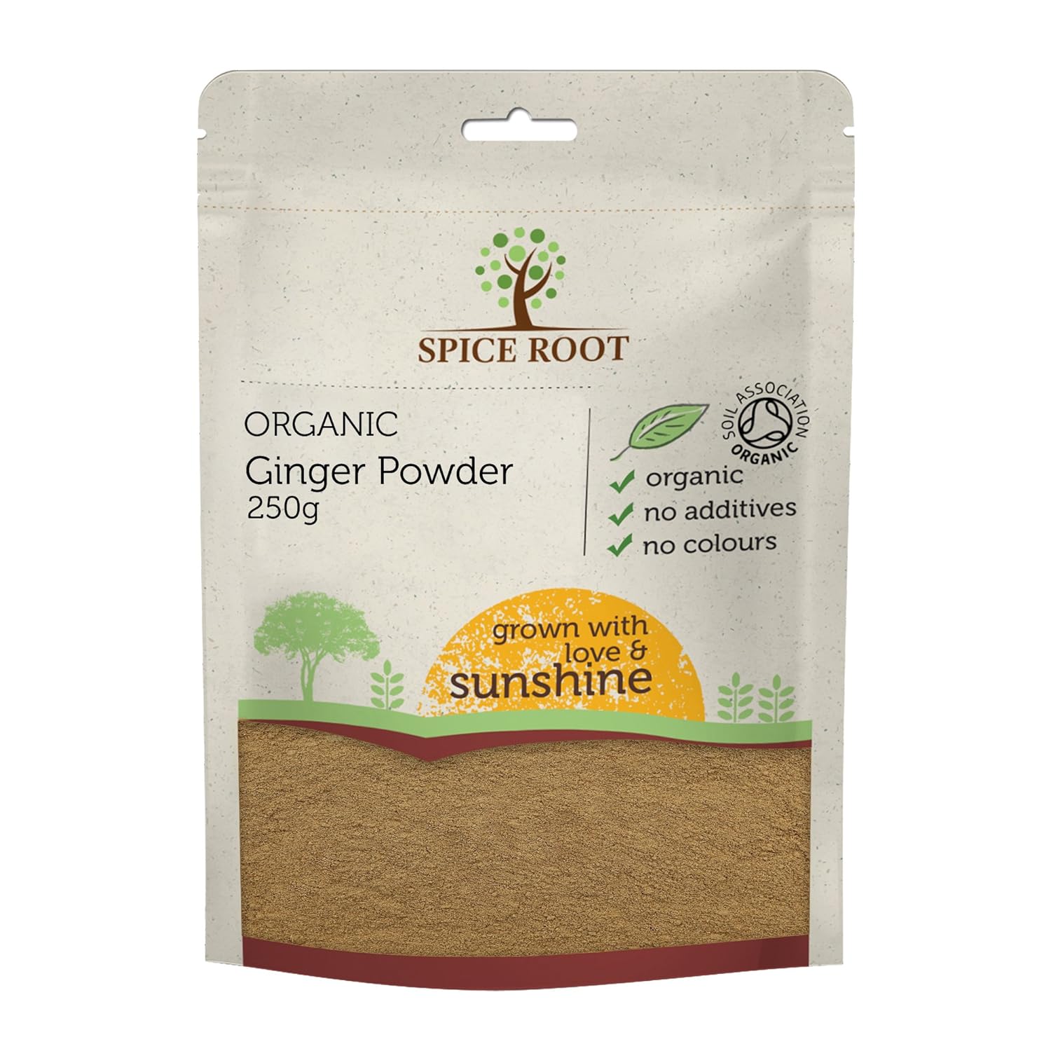 Organic Ginger Powder 250g Premium Quality, Certified Organic Amazon