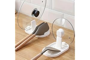 1pc Kitchen Pot Lid Holder, Christmas Gift Foldable Lid Holder, Utensil Organizer, Spoon Spatula Storage Rack, Kitchen Suppli