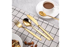 30-Piece Stainless Steel Silverware Set for 8 - Mirror Polished Flatware Cutlery Set with Knife Spoon Fork, Dishwasher Safe K