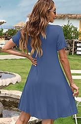 MOLERANI Women's Casual Plain Simple T-Shirt Loose