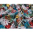 COTTONVILL Collection Bloom 20COUNT Cotton Print Quilting Fabric (1yard, 01-Bloom Main-1)