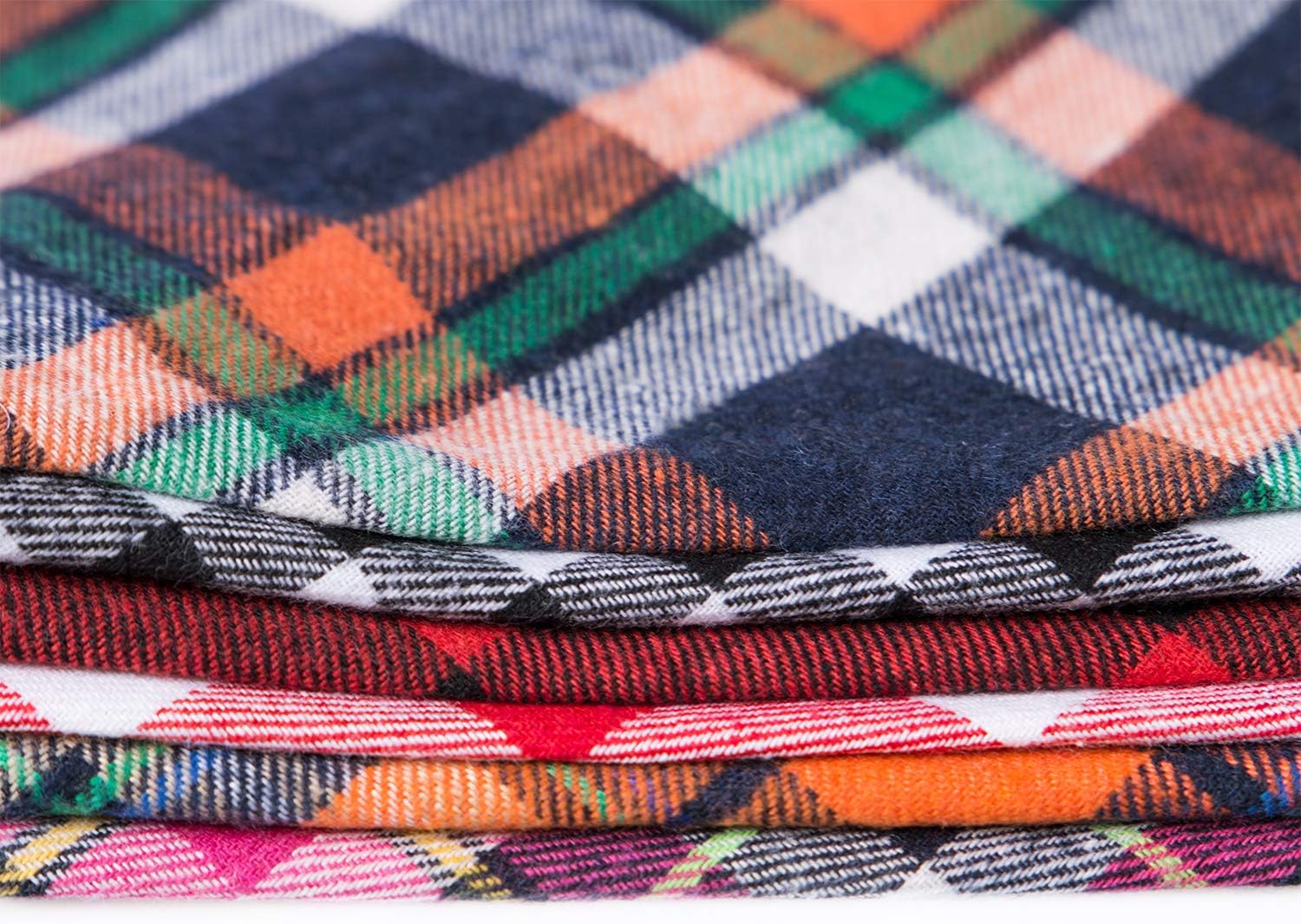 6 Pack of Dog Bandana Washable Reversible Triangle Bibs Scarf, Plaid Painting Kerchief for Small/Medium Dogs and Cats : Pet Supplies