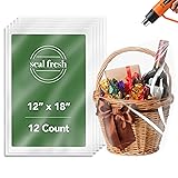 Seal Fresh Shrink Wrap Clear Gift Bags for Gift