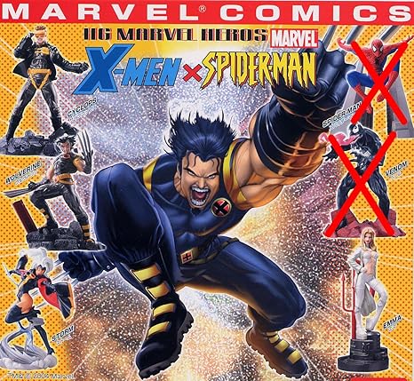 Amazon Hg Marvel Heroes X Men X Spider Man マーベルヒーローズ Xメン X スパイダーマン 4種 フィギュア ドール 通販