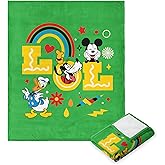 Northwest Mickey Mouse Silk Touch Throw Blanket, 50" x 60", Laughing with Friends
