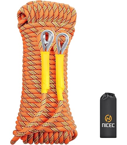 Arborist Rigging Rope 1/2 In X 100 Ft Black Bull Rope Polyester Braided Arborist Rope 1/2 Inch 48 Strands 100 Feet For Various Outdoor Applications Construction Climbing Swing Sailing