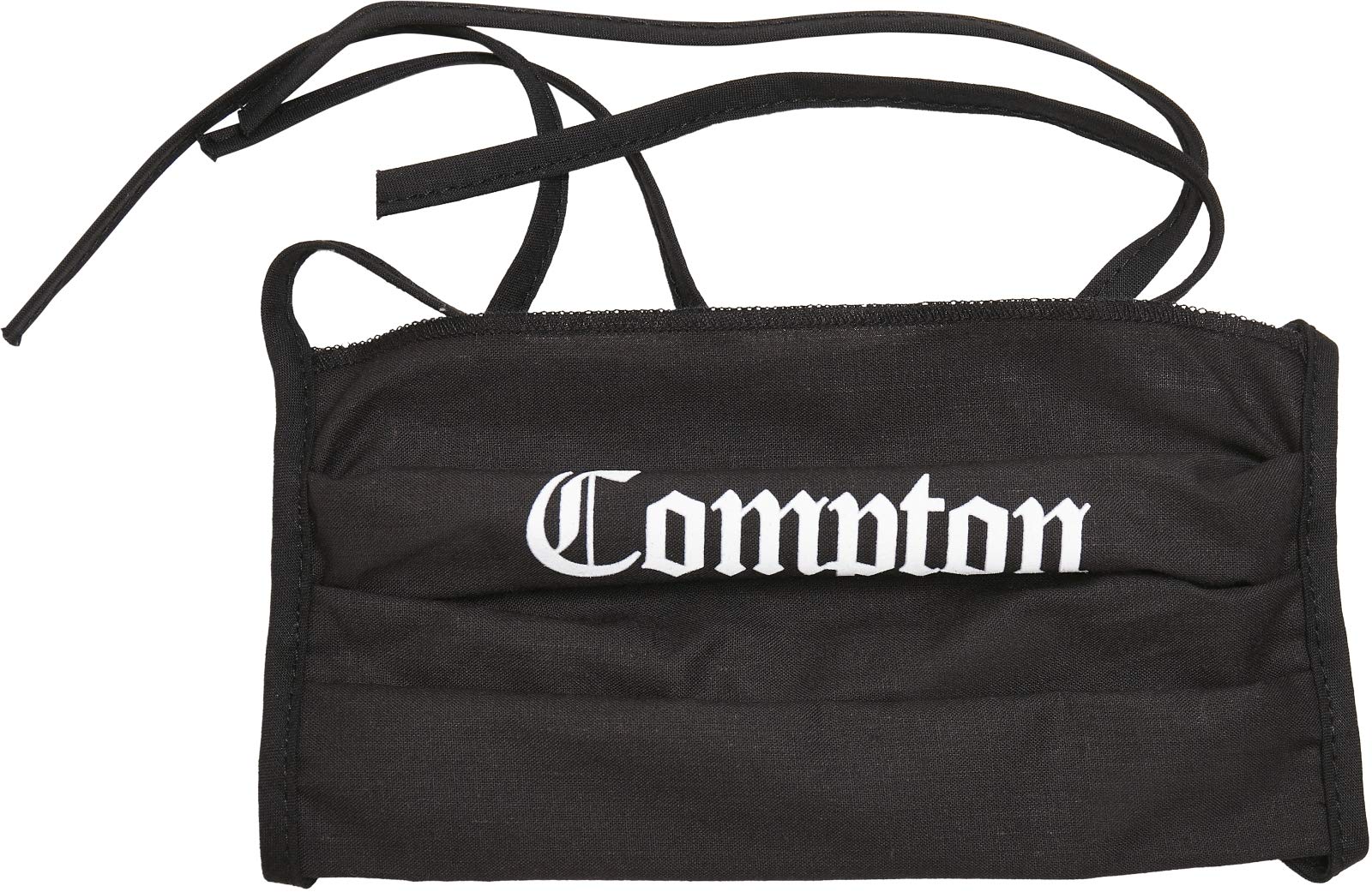 Urban Classics Mister Tee Compton Face Mask 2-Pack Face Mask for everyday use, Unisex Cotton Face Mask, Breathable Mouth & Nose Mask, Washable & Reusable, Patterned, One Size, Quantity: 2