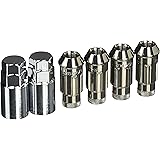 Muteki 32901T Chrome Titanium 12mm x 1.25mm SR48 Open End Locking Lug Nut Set