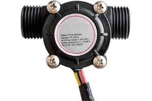 Bolsen Water Flow Sensor flowmeter Hall Flow Sensor Water Control 1-30L/min 2.0MPa YF-S201