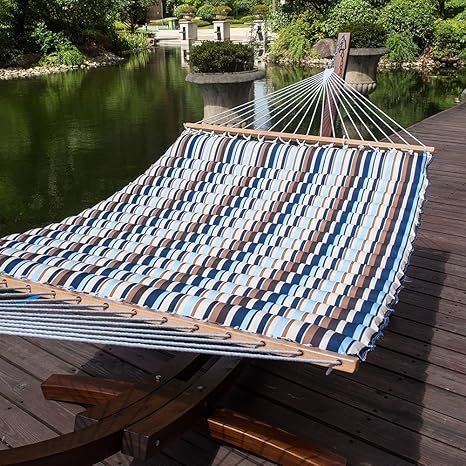 Lazydaze Hammocks Double Pillow Top Hammock Seaside Amazon Ca