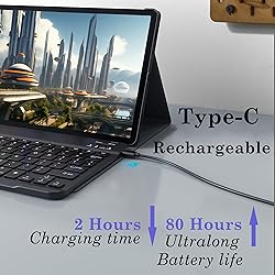 Keyboard Case Samsung Galaxy Tab S10 Plus/S9 FE