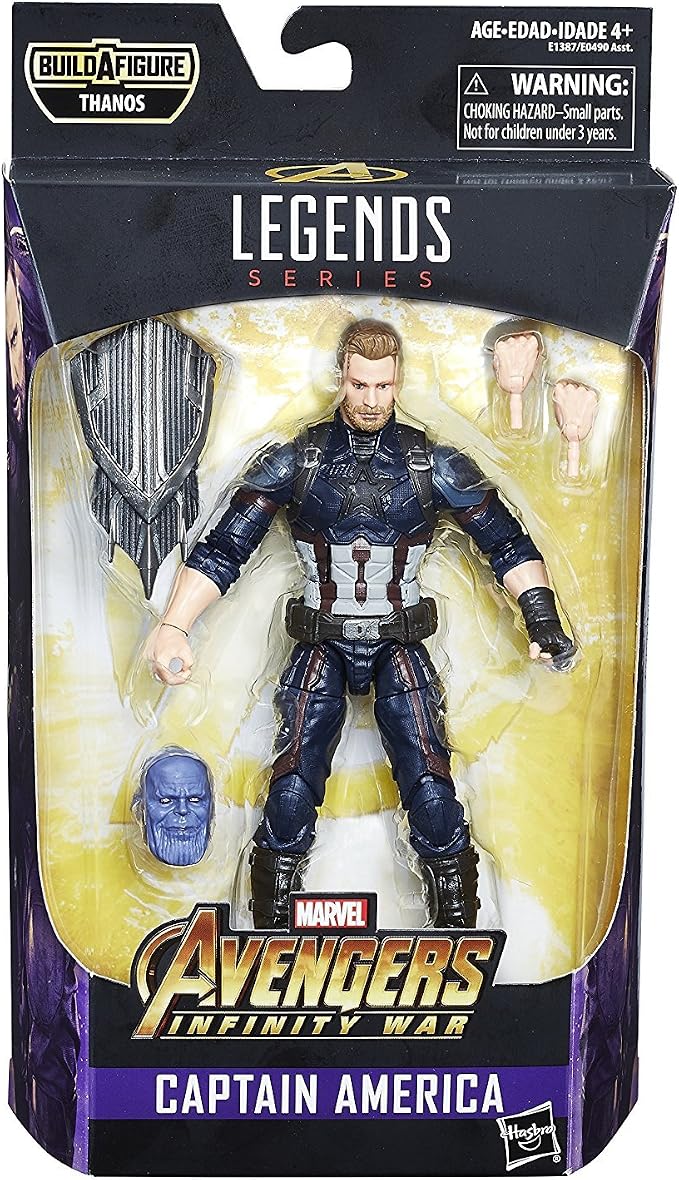 Amazon Com Marvel Legends Series Avengers Infinity War 6 Inch Captain America Toys Games