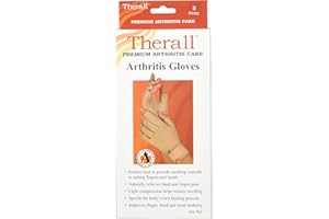 FLA ORTHOPEDICS Therall Arthritis Gloves, Beige, Small