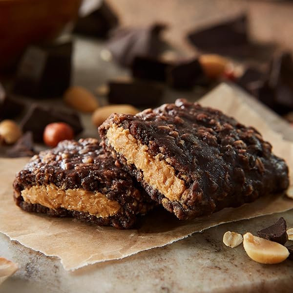 CLIF NUT BUTTER BAR – CHOCOLATE PEANUT BUTTER – ENERGY SNACK BARS – NON-GMO – USDA ORGANIC – PLANT BASED – LOW GLYCEMIC – 1.76 OZ. (5 PACK)