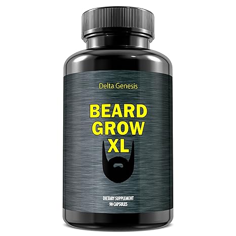 Delta Beard Grow Xl Facial Hair Supplement