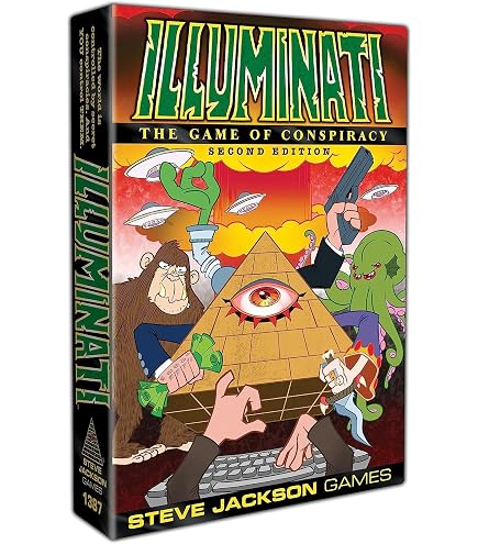 Steve Jackson Games 1994 Illuminati New World Order INWO Limited Edition Collectible Card Game Booster Pack, 1 pack (15 pieces) : Toys & Games