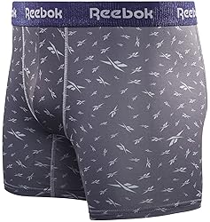Reebok Men's Boxer Briefs - 4 Pack Soft Mens