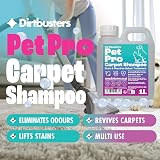 Dirtbusters Pet Pro Carpet Cleaner Shampoo 1L Summer Fresh Odour Neutraliser view 3