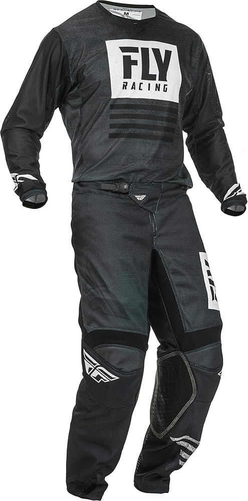black motocross gear
