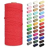 Macrame Cord 3mm x 109Yards (328Feet), Natural