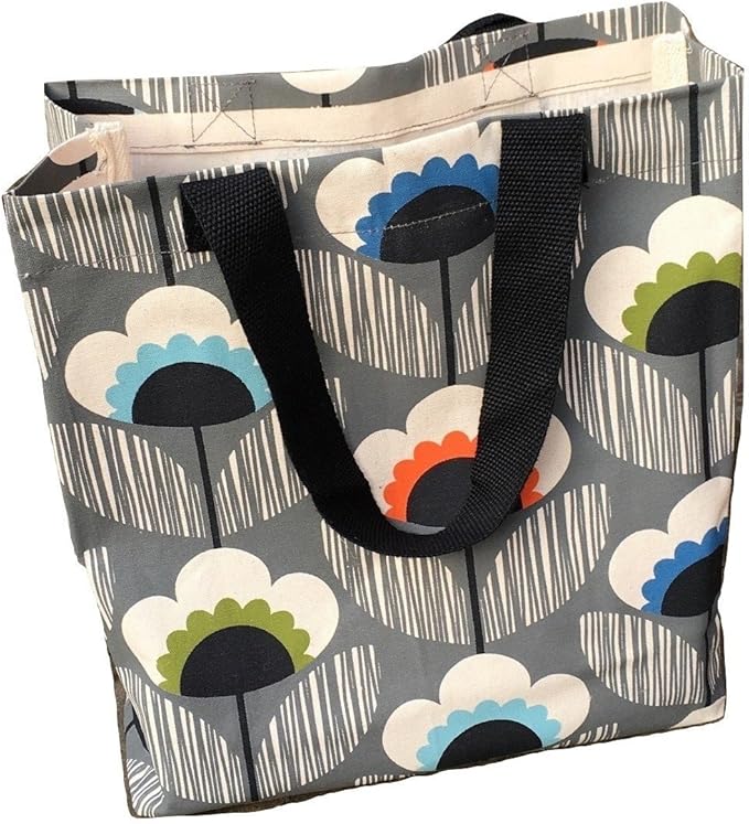 Orla Kiely Reusable Shopping Tote Charity Limited Edition (Grey/Meadow