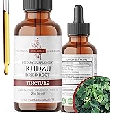 Pura Herba Organic Kudzu Root Extract – Alcohol-Free, Vegan Supplement for Alcohol Support – 2 Fl Oz – Non-GMO, Made in USA