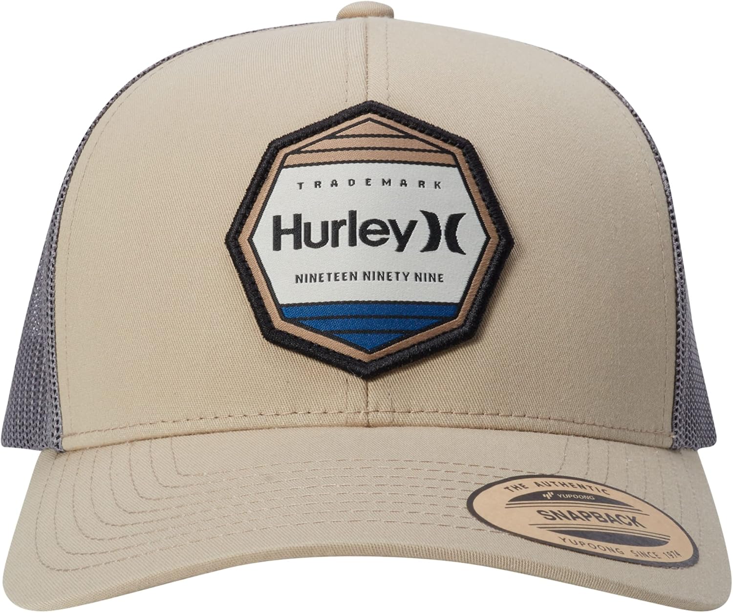 Hurley Pacific Patch Hat Khaki One Size: Clothing