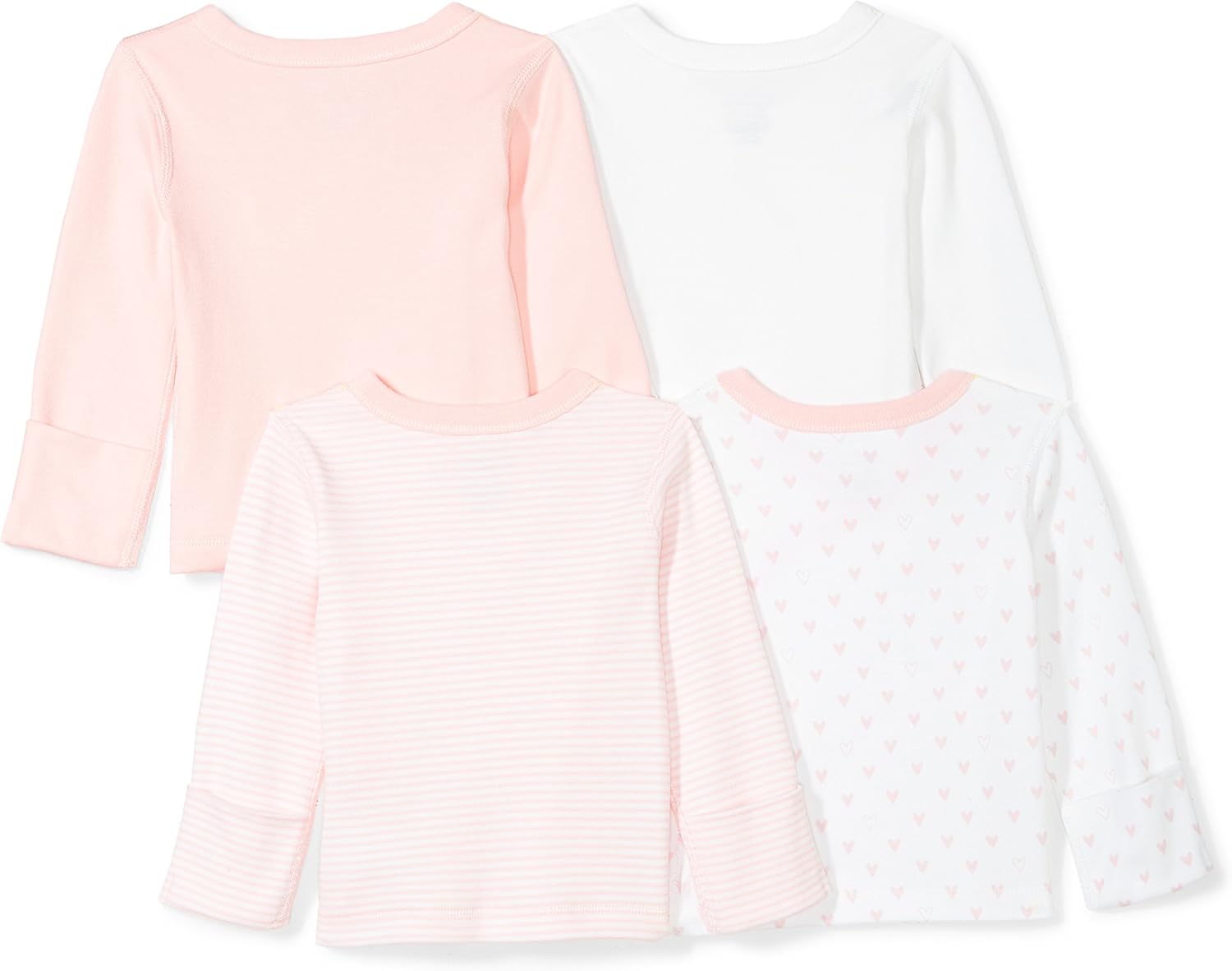 organic newborn side snap shirts