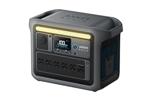 Anker SOLIX C1000 Portable Power Station, 1800W (Peak 2400W) Solar Generator, Full Charge in 58 Min, 1056wh LiFePO4 Battery for Home Backup, Power Outages, and Outdoor Camping (Optional Solar Panel)