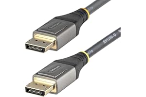 StarTech.com 6ft (2m) VESA Certified DisplayPort 1.4 Cable - 8K 60Hz HDR10 - Ultra HD 4K 120Hz Video - DP 1.4 Cable / Cord - 