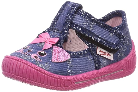 Superfit Mädchen Bully Niedrige Hausschuhe